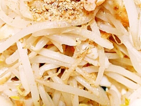 節約料理 モヤシとちくわの和え物